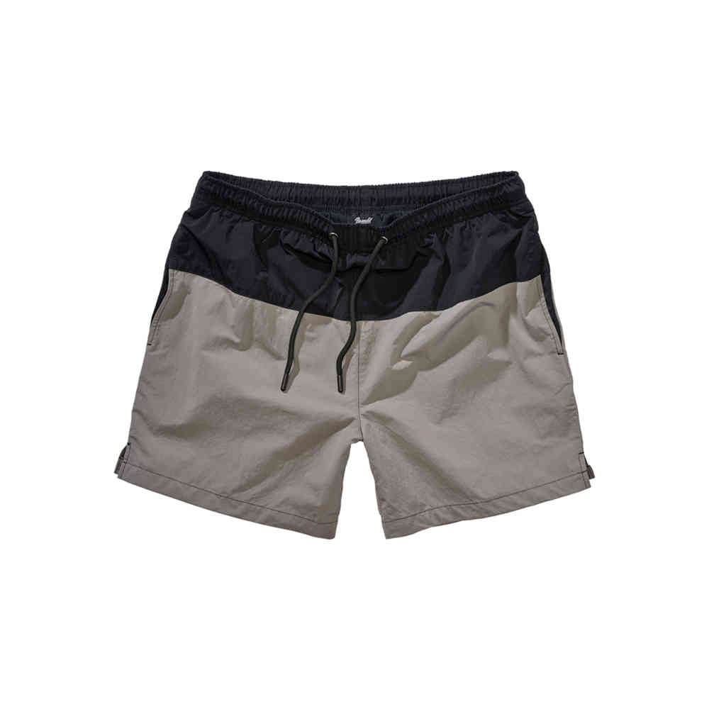 Brandit - Basic Swim shorts - Black/Grey